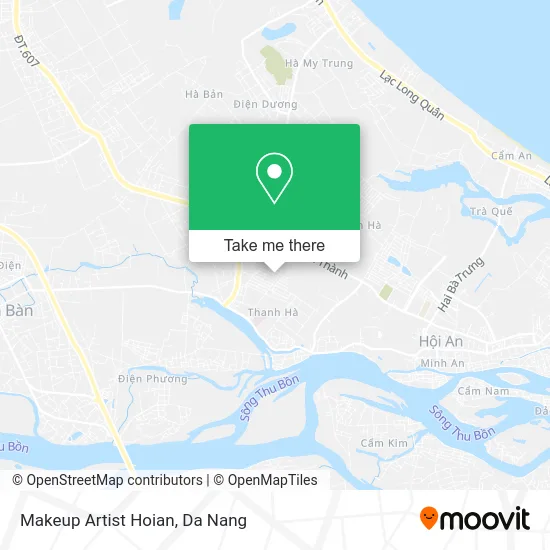 Makeup Artist Hoian map
