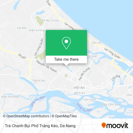 Trà Chanh Bụi Phố Trảng Kèo map