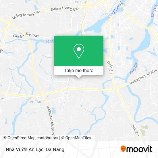 Nhà Vườn An Lạc map