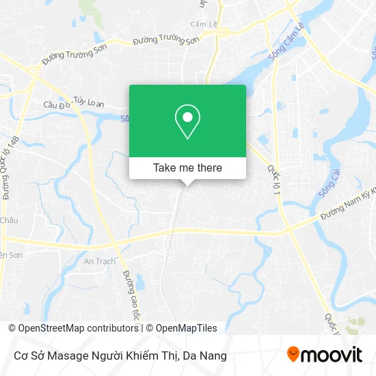 Cơ Sở Masage Người Khiếm Thị map