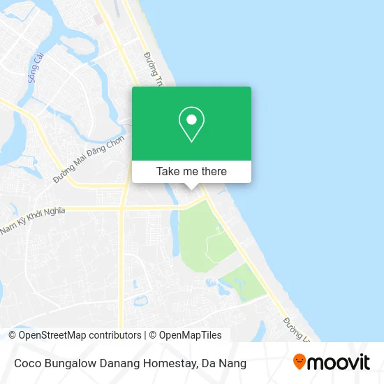 Coco Bungalow Danang Homestay map
