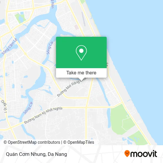 Quán Cơm Nhung map