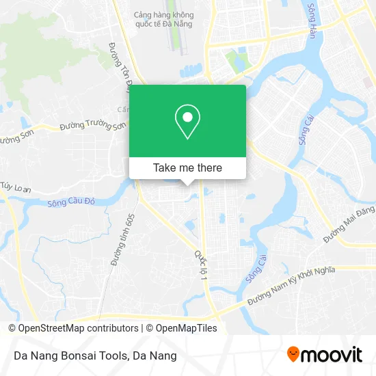 Da Nang Bonsai Tools map