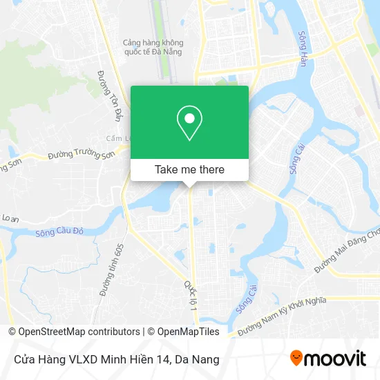Cửa Hàng VLXD Minh Hiền 14 map