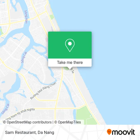 Sam Restaurant map