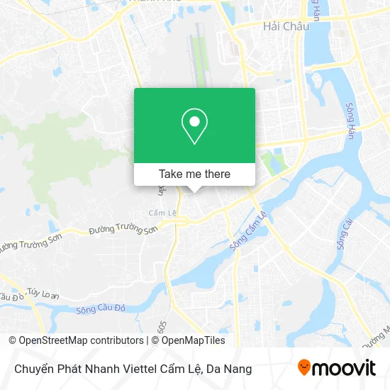 Chuyển Phát Nhanh Viettel Cẩm Lệ map