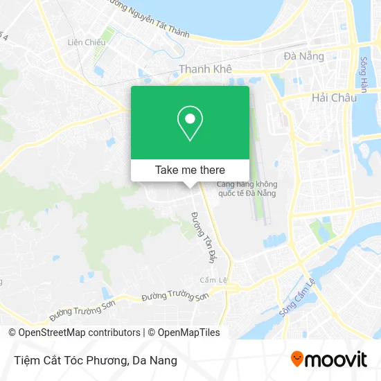 Tiệm Cắt Tóc Phương map