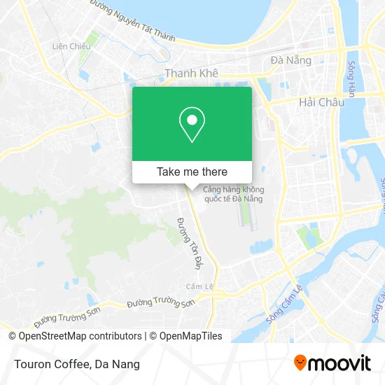 Touron Coffee map
