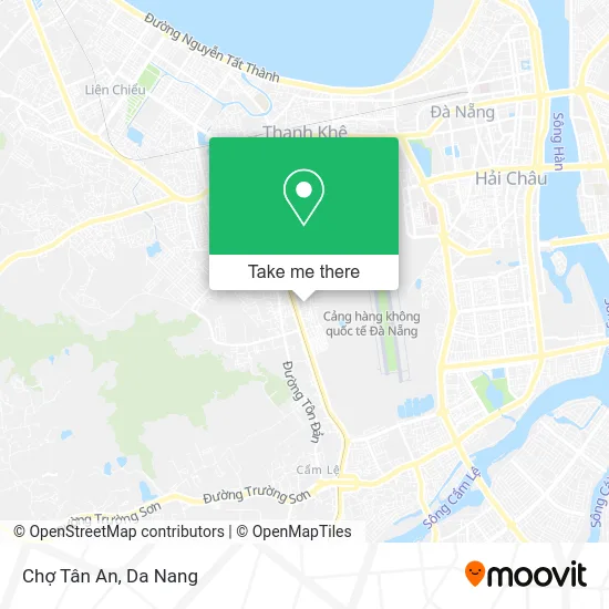 Chợ Tân An map