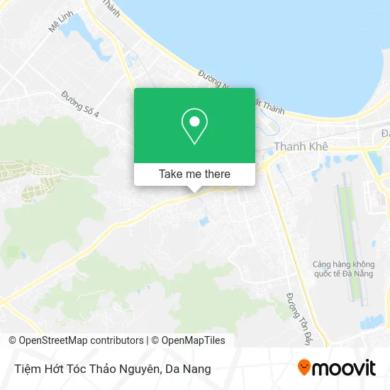 Tiệm Hớt Tóc Thảo Nguyên map