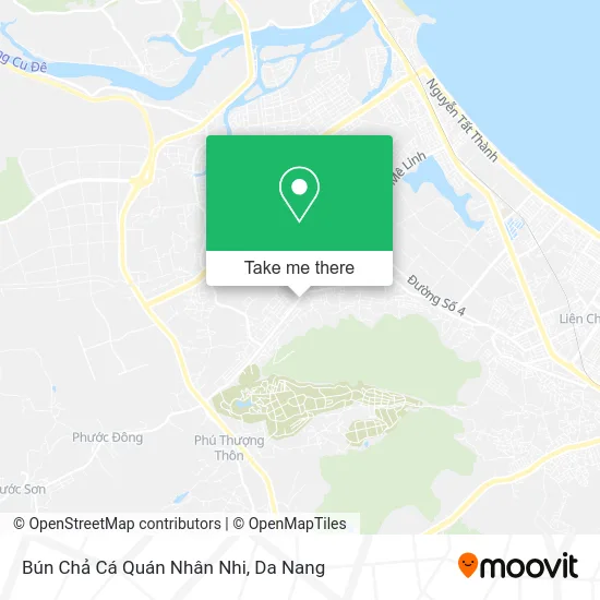 Bún Chả Cá Quán Nhân Nhi map