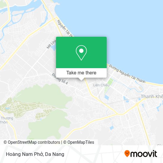 Hoàng Nam Phở map