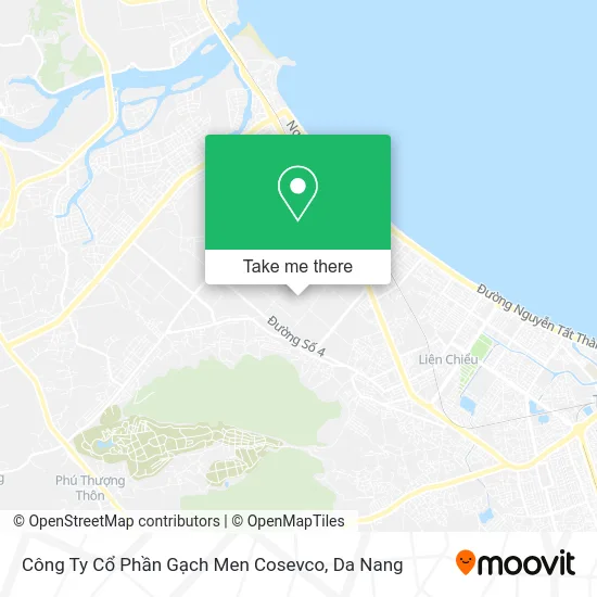Công Ty Cổ Phần Gạch Men Cosevco map