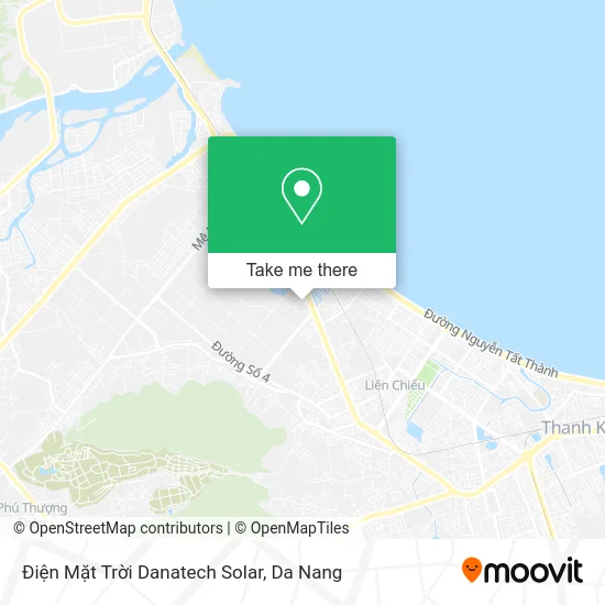 Điện Mặt Trời Danatech Solar map