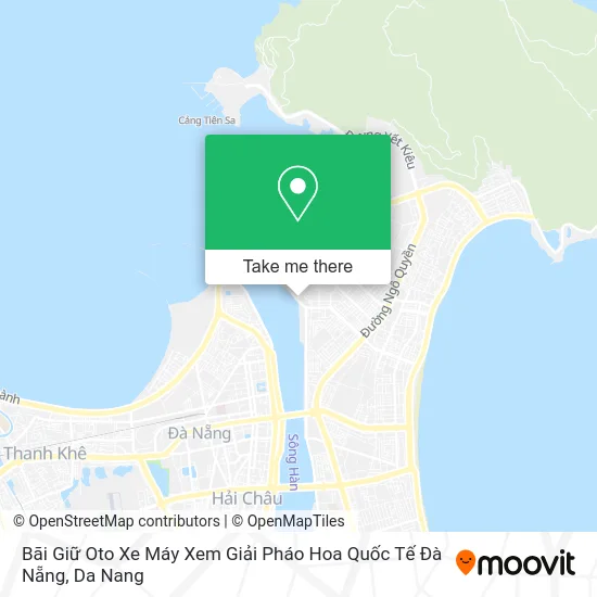 Bãi Giữ Oto Xe Máy Xem Giải Pháo Hoa Quốc Tế Đà Nẵng map