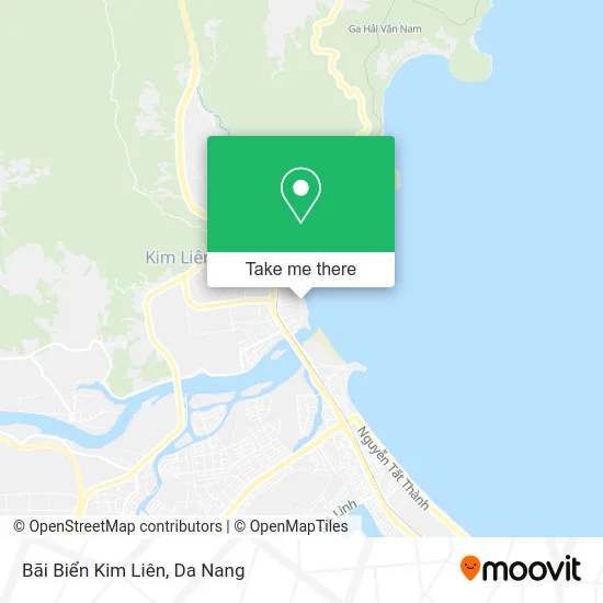 Bãi Biển Kim Liên map