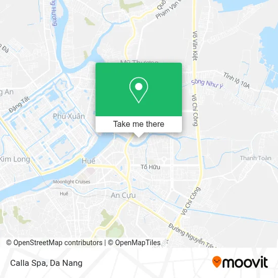 Calla Spa map
