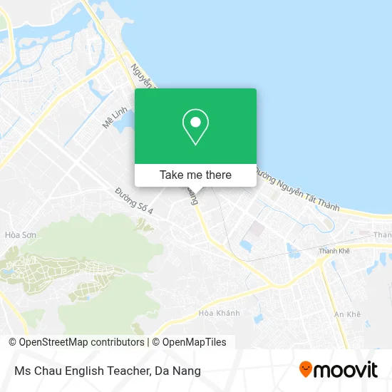 Ms Chau English Teacher map
