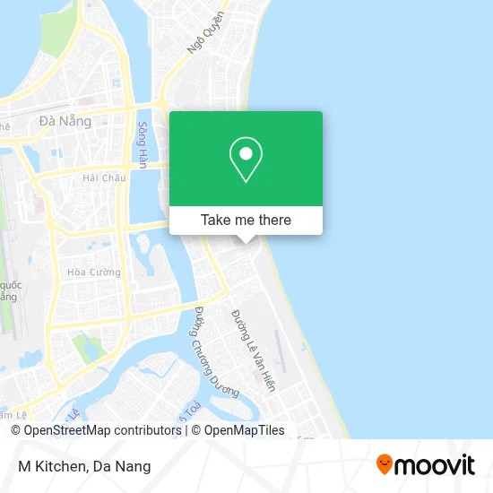 M Kitchen map