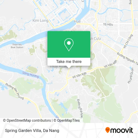 Spring Garden Villa map