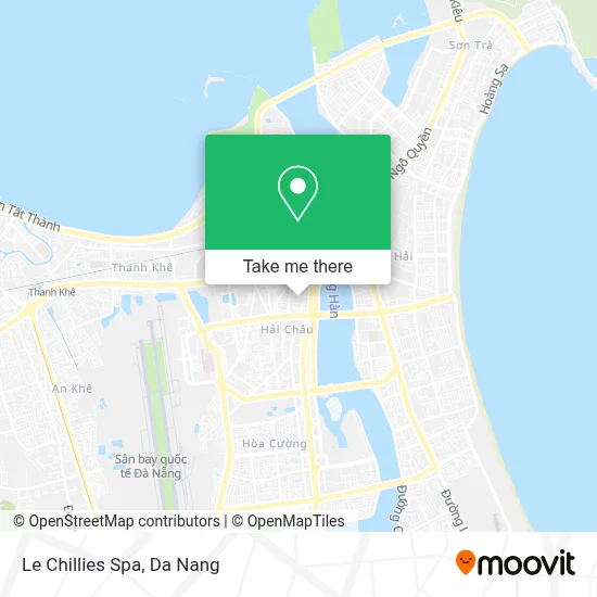 Le Chillies Spa map