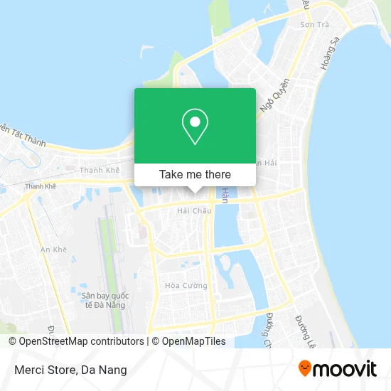 Merci Store map
