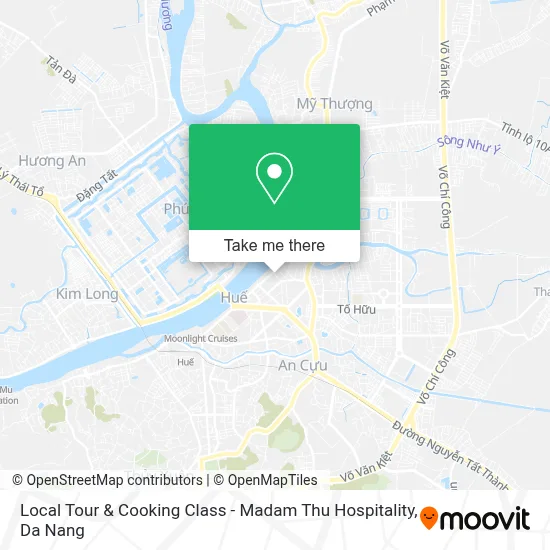 Local Tour & Cooking Class - Madam Thu Hospitality map