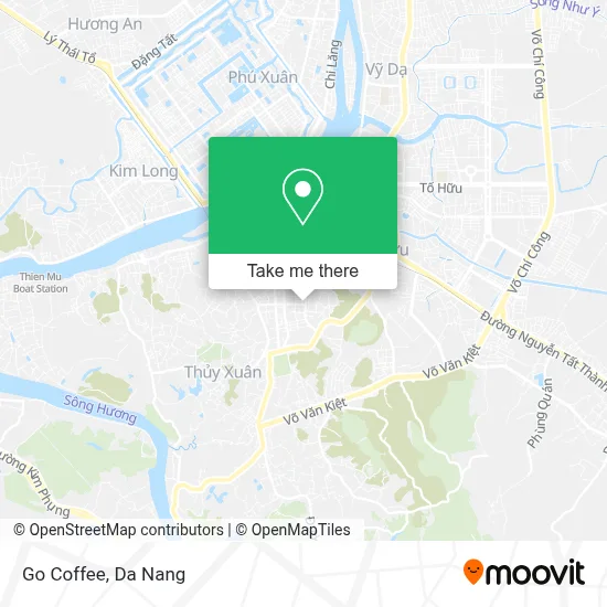 Go Coffee map