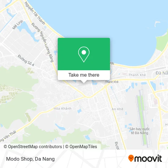 Modo Shop map