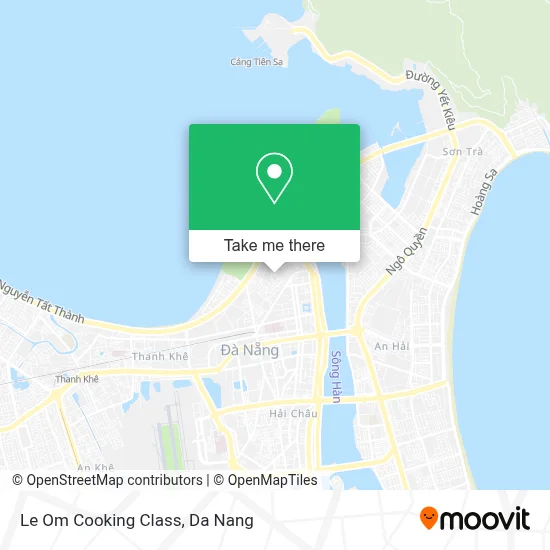 Le Om Cooking Class map