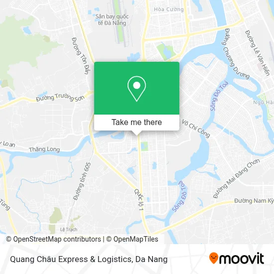 Quang Châu Express & Logistics map