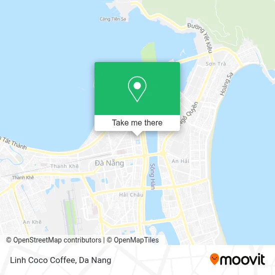 Linh Coco Coffee map