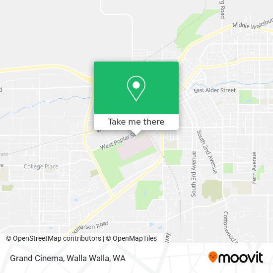 Grand Cinema map
