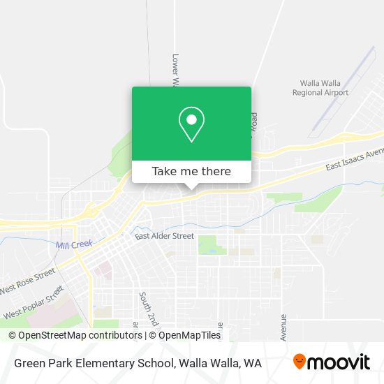 Green Park Elementary School map