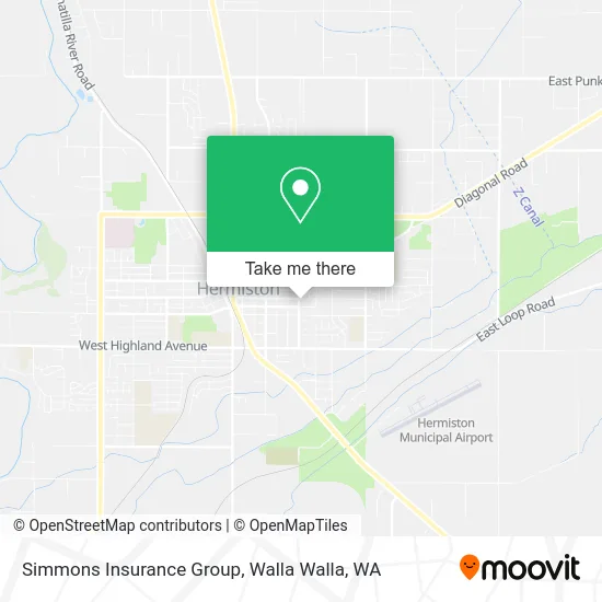 Simmons Insurance Group map