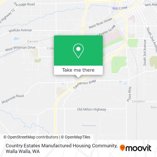 Mapa de Country Estates Manufactured Housing Community