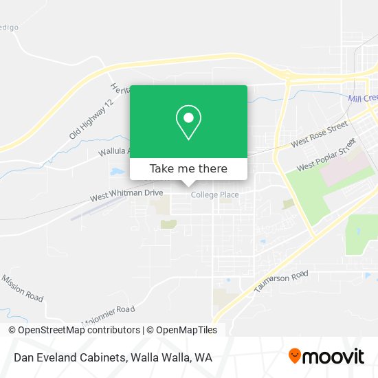 Dan Eveland Cabinets map