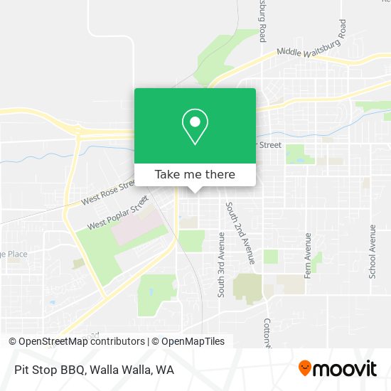 Mapa de Pit Stop BBQ