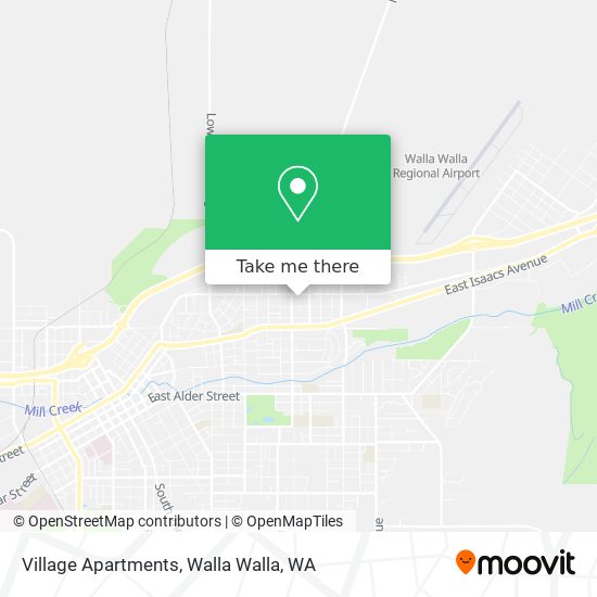 Village Apartments map