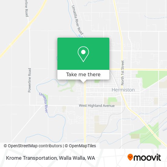 Krome Transportation map