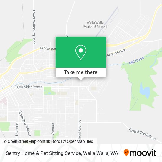 Sentry Home & Pet Sitting Service map