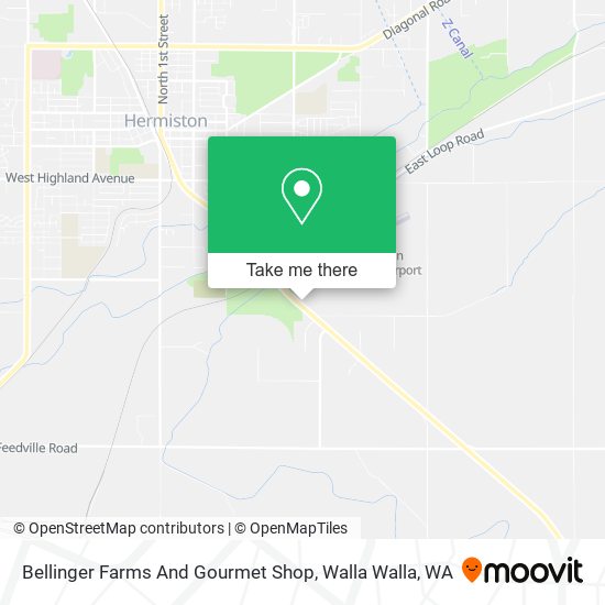 Bellinger Farms And Gourmet Shop map