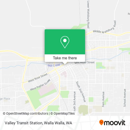 Mapa de Valley Transit Station