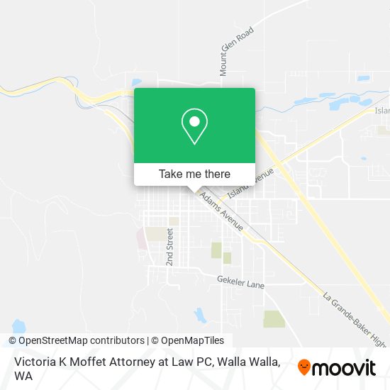 Mapa de Victoria K Moffet Attorney at Law PC