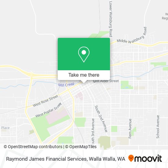 Raymond James Financial Services map