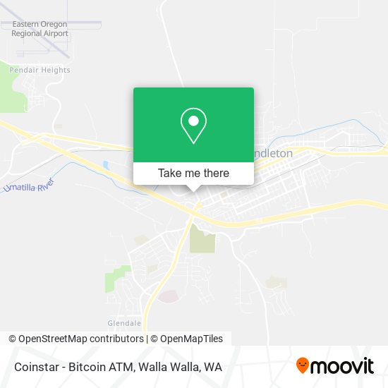 Mapa de Coinstar - Bitcoin ATM