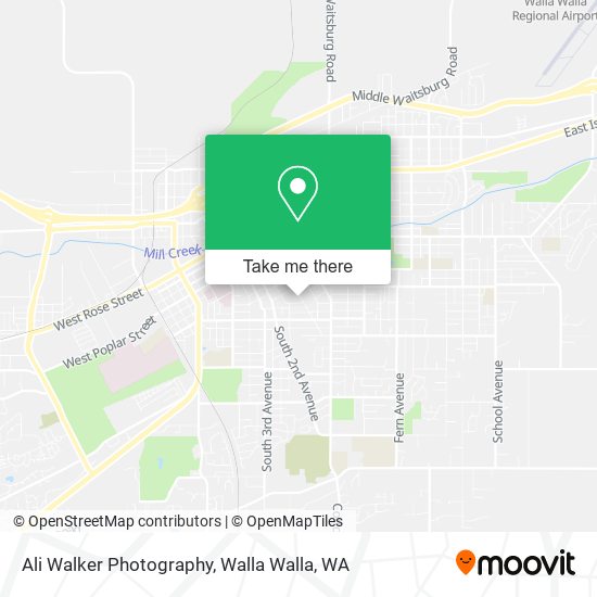 Ali Walker Photography map