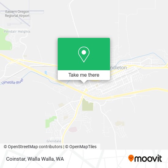 Coinstar map