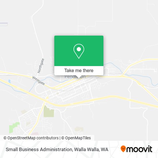 Small Business Administration map