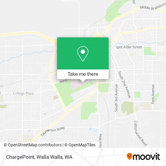 ChargePoint map